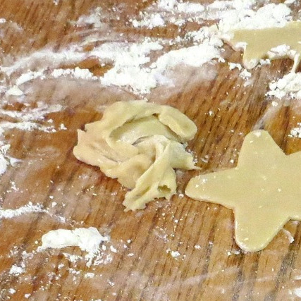 family cooking kitchen